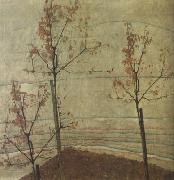 Egon Schiele, Autumn Trees